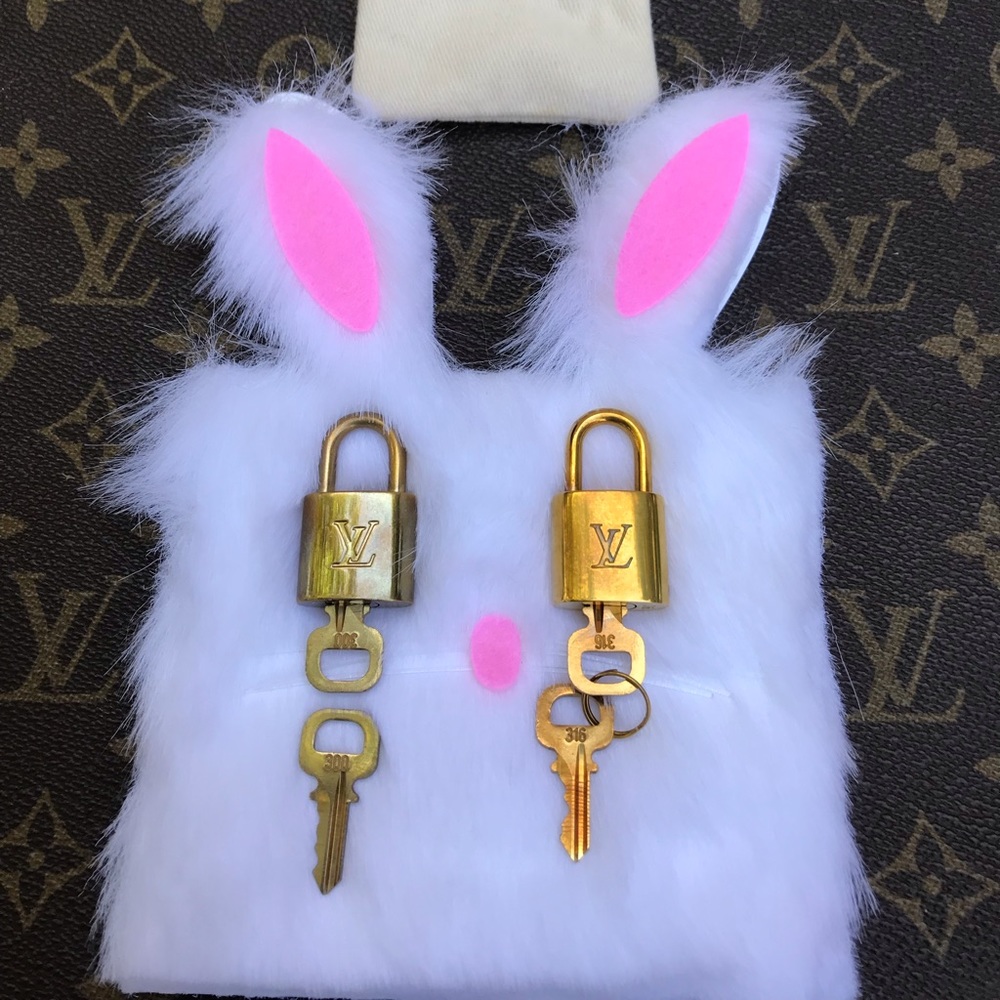 Authentic Louis Vuitton lock🔒 & key🔑
